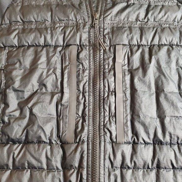 Nike TECH FLEECE AEROLOFT 800 BOMBER GRIMM GALA Jacket Black Womens sz Medium #2 - Picture 10 of 16